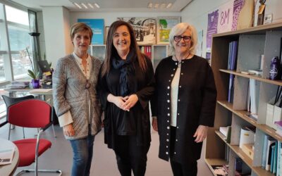 Reunión con la directora del Instituto Asturiano de la Mujer