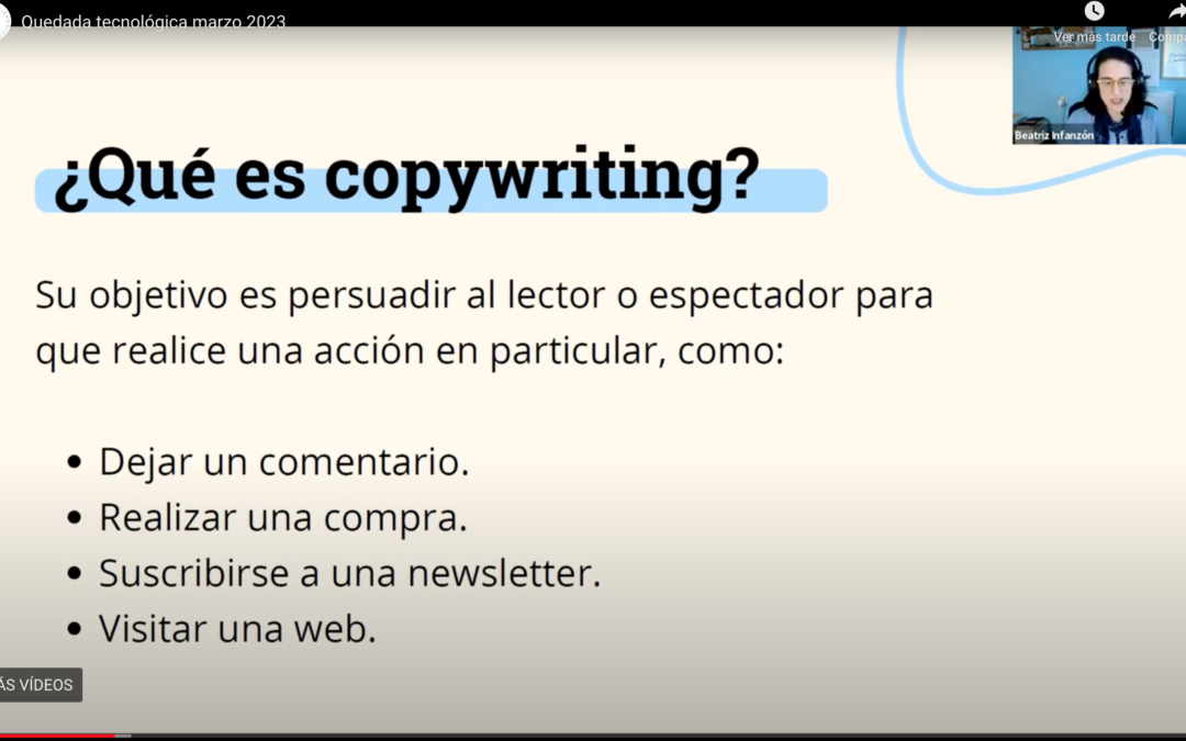 Quedadas tecnológicas Mujeres de Empresa 2023