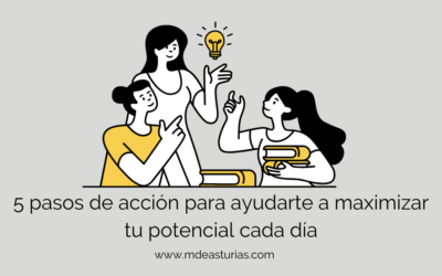 5 pasos de acción para ayudarte a maximizar tu potencial cada día
